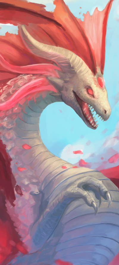 Fantasy Dragon, 1080x2400