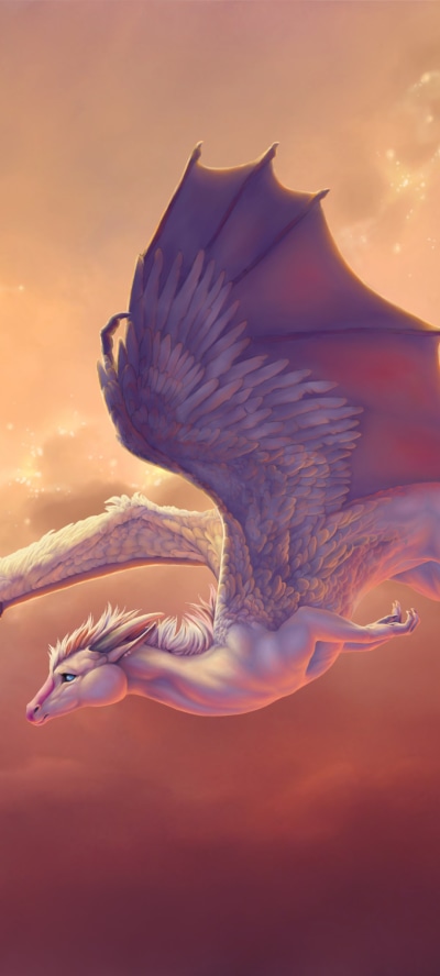 Fantasy Dragon, 1080x2400