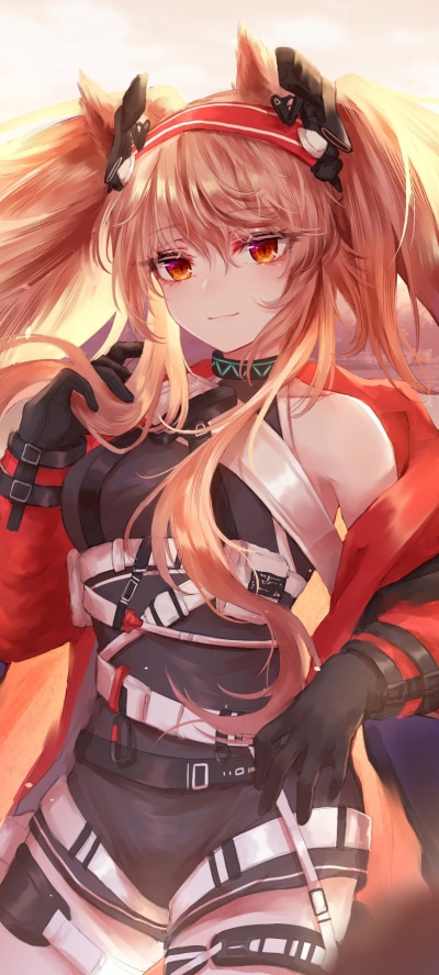Video Game Arknights, Angelina (Arknights), 1080x2400