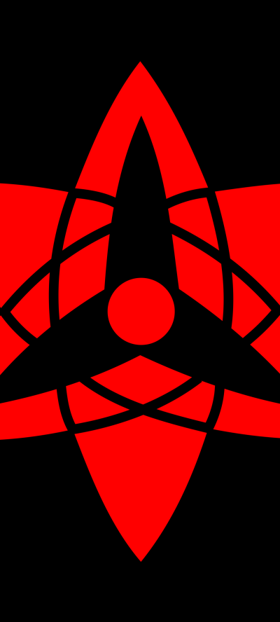 Anime Boruto, Minimalist, Mangekyō Sharingan, Sharingan (Naruto), 1080x2400