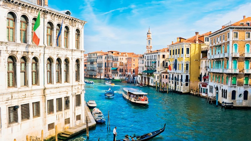 Grand Canal, Venice, Italy, Europe, travel, tourism