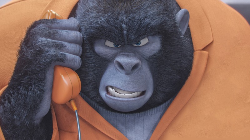Sing, gorilla, best animation movies of 2016