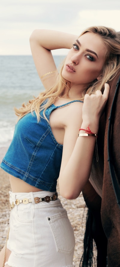Women Model, Blonde, 1080x2400