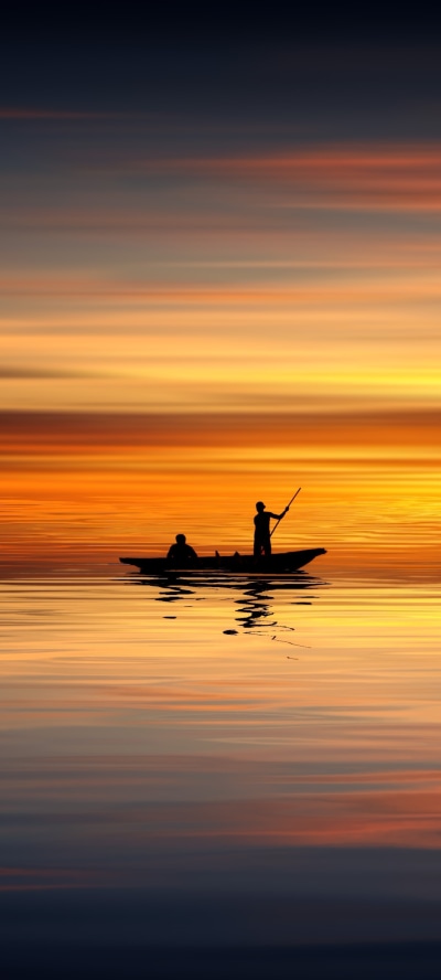 Artistic Sunset, 1080x2400