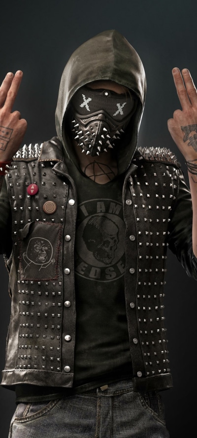 Video Game Watch Dogs 2, Wrench (Watch Dogs), 1080x2400