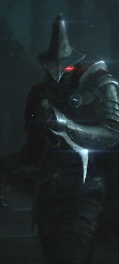 Video Game Dark Souls III, Warrior, Dark, Armor, 1080x2400