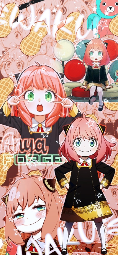 Anime Spy x Family, Anya Forger, 1080x2340