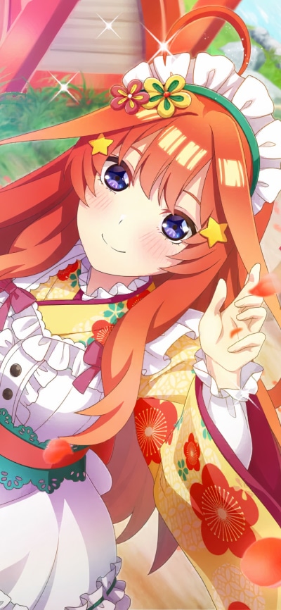 Anime The Quintessential Quintuplets, Itsuki Nakano, 1080x2340