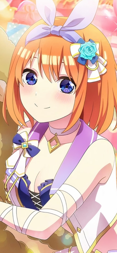 Anime The Quintessential Quintuplets, Yotsuba Nakano, 1080x2340