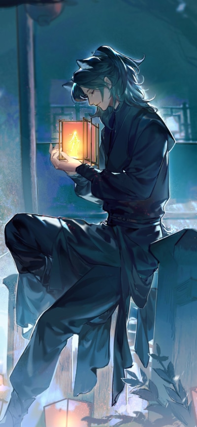 Anime The Husky and His White Cat Shizun, Mo Ran, 1080x2340