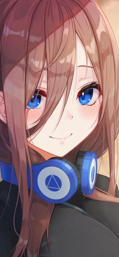 Anime The Quintessential Quintuplets, Miku Nakano, 1080x2340