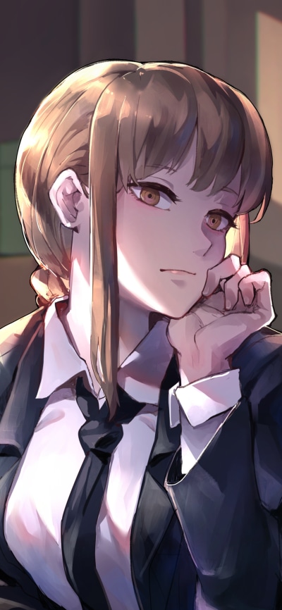 Anime Chainsaw Man, Makima (Chainsaw Man), 1080x2340