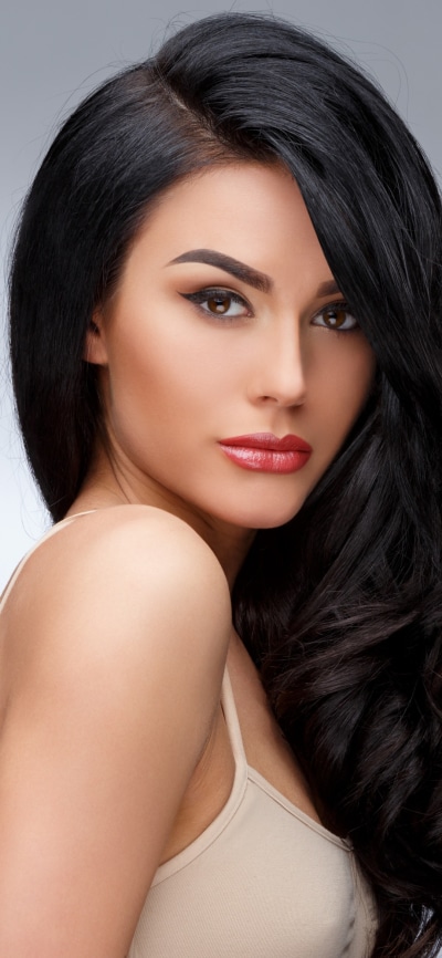 Women Model, Black Hair, 1080x2340
