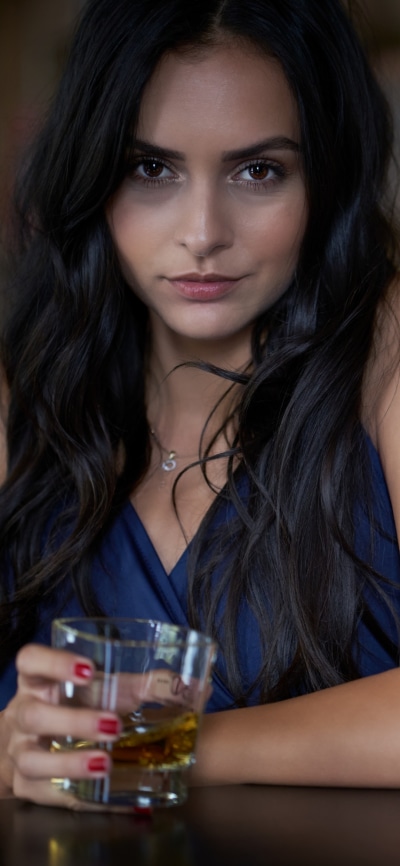 Women Model, Black Hair, 1080x2340