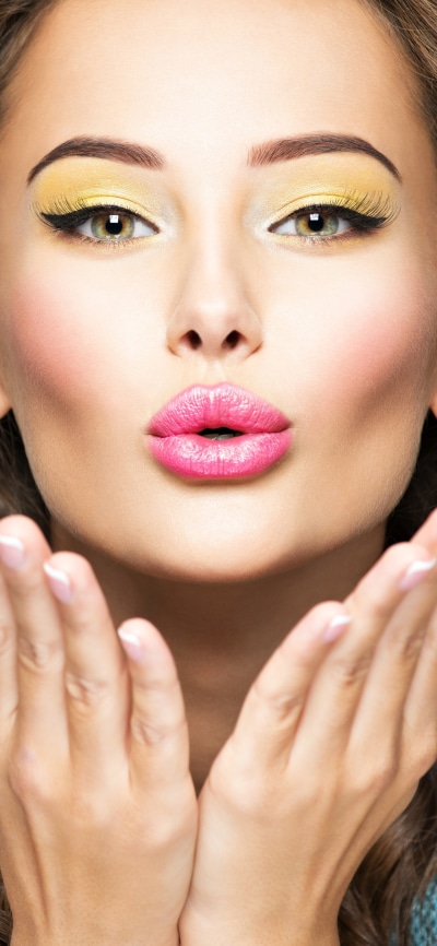 Women Model, Face, Lipstick, 1080x2340