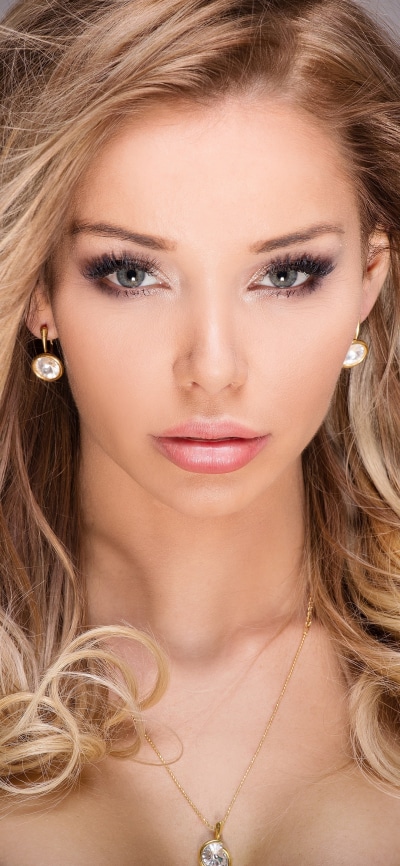Women Model, Blue Eyes, 1080x2340