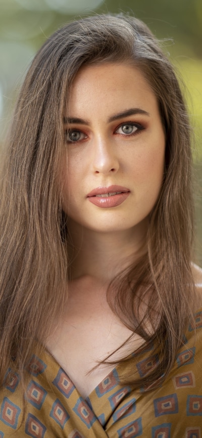 Women Model, Brunette, Blue Eyes, 1080x2340