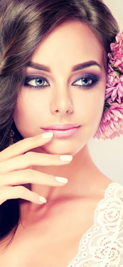 Women Model, Blue Eyes, Face, 1080x2340
