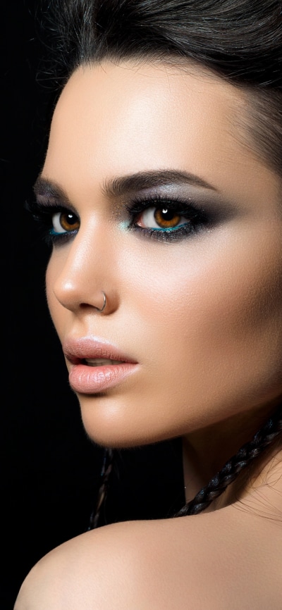 Women Model, Face, Brown Eyes, 1080x2340