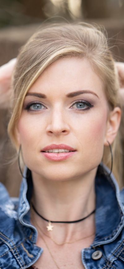 Women Model, Blue Eyes, Face, 1080x2340