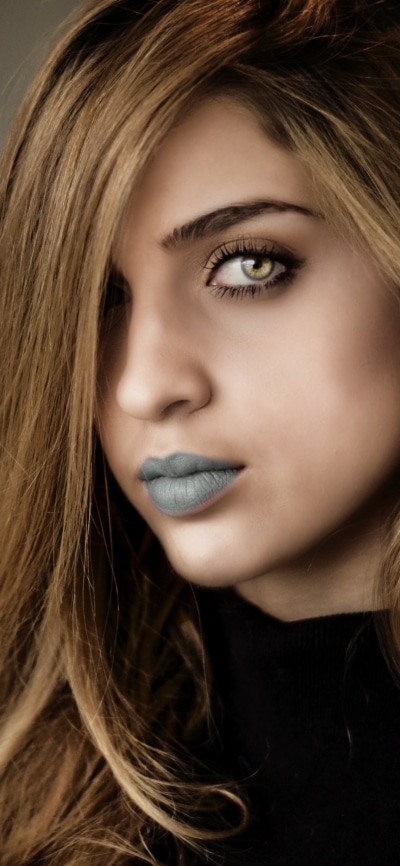 Women Model, Lipstick, Face, Brunette, 1080x2340