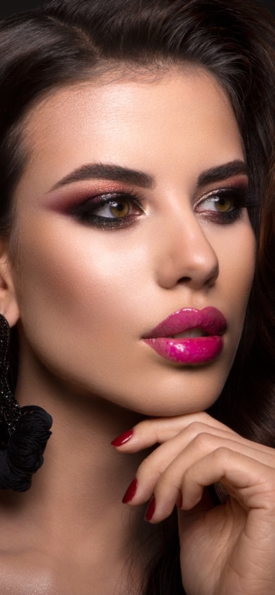 Women Model, Face, Lipstick, 1080x2340