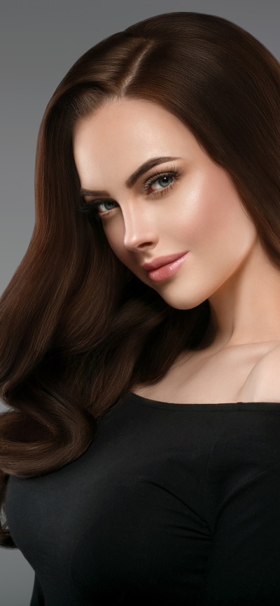 Women Model, Long Hair, Brunette, Blue Eyes, 1080x2340