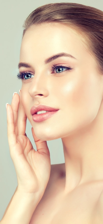 Women Model, Blue Eyes, Face, 1080x2340