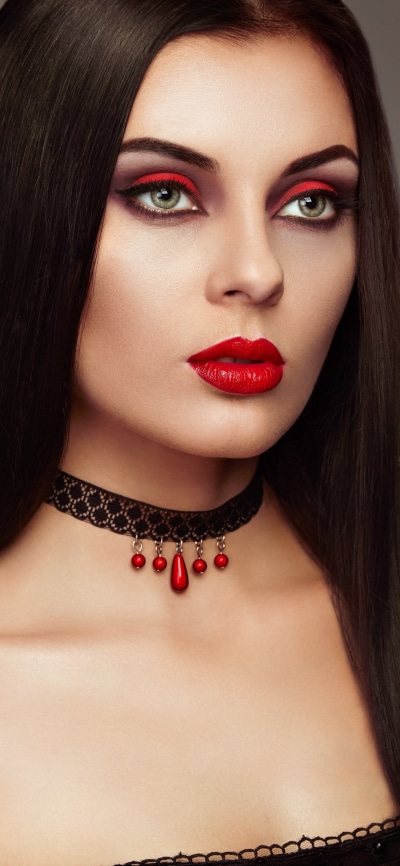 Women Model, Makeup, Face, Lipstick, 1080x2340