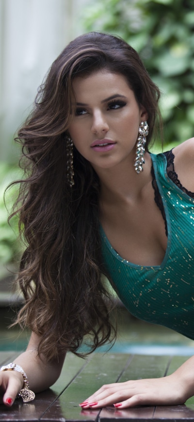Women Model, Long Hair, Brunette, 1080x2340