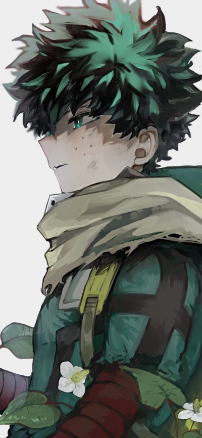 Anime My Hero Academia, Izuku Midoriya, 1080x2340