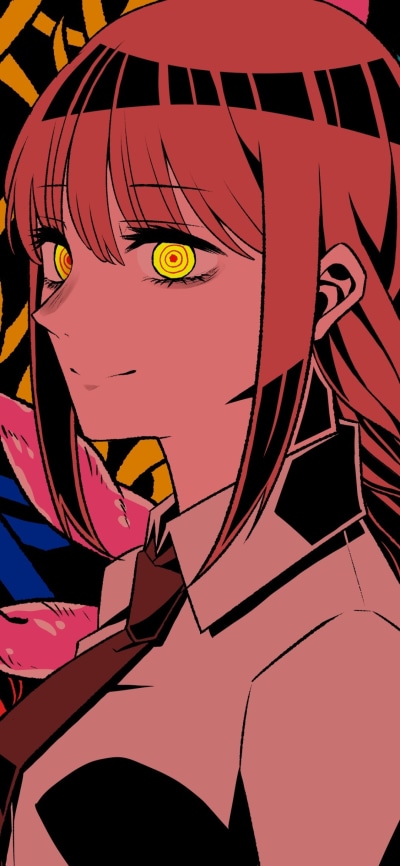 Anime Chainsaw Man, Makima (Chainsaw Man), 1080x2340
