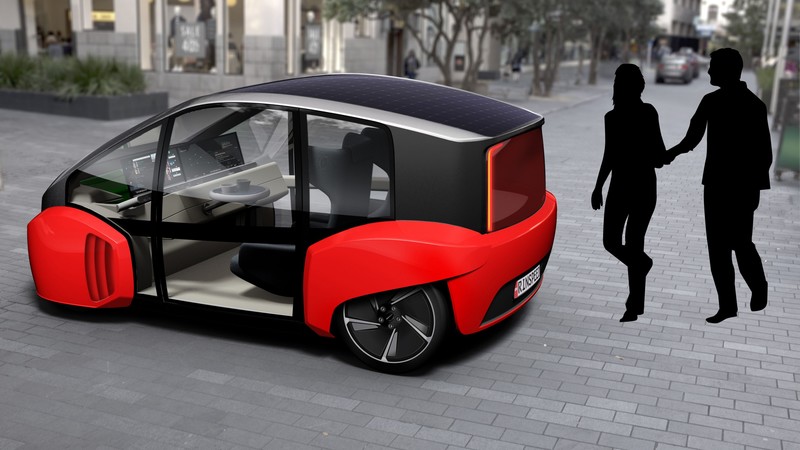 Rinspeed Oasis, CES 2017, self-driving