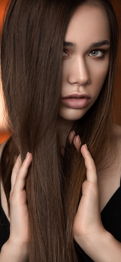 Women Model, Face, Portrait, Long Hair, 1080x2340