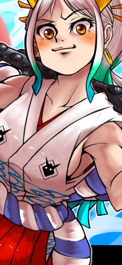 Anime One Piece, Yamato (One Piece), 1080x2340