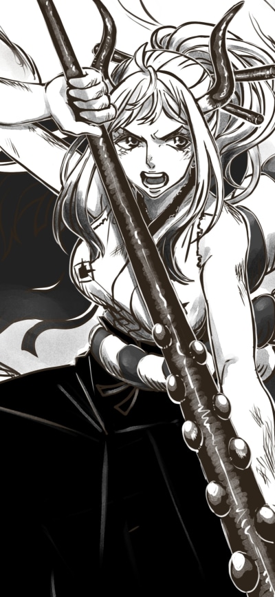 Anime One Piece, Yamato (One Piece), 1080x2340