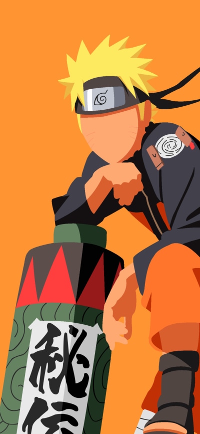 Anime Naruto, Naruto Shippuden Ultimate Ninja Storm 4, Minimalist, Warrior, Naruto Uzumaki, 1080x2340