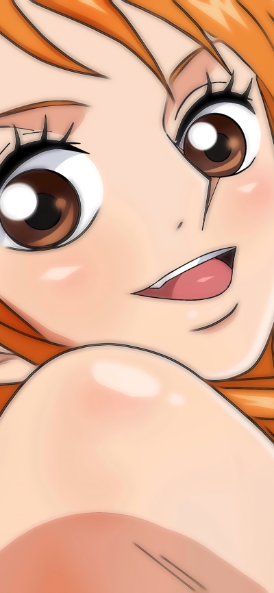 Anime One Piece, Nami (One Piece), 1080x2340