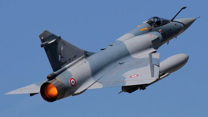 Dassault Mirage 2000, fighter aircraft, French Air Force