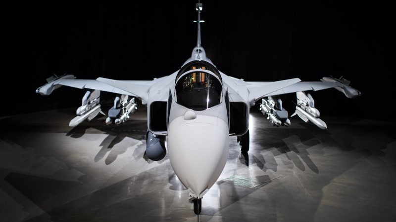 JAS-39E Gripen, fighter aircraft, Swedish Air Force