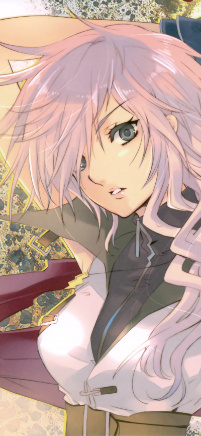 Video Game Final Fantasy XIII, Lightning (Final Fantasy), 1080x2340