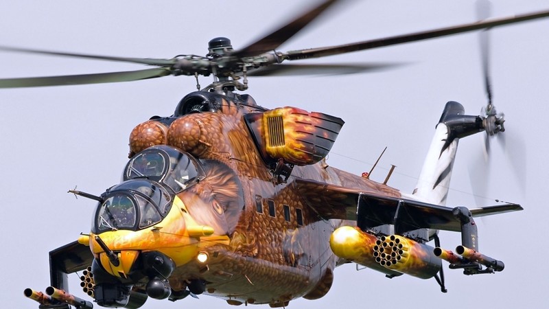 MI-24, Russian army, fighter helicopter, Russian air force