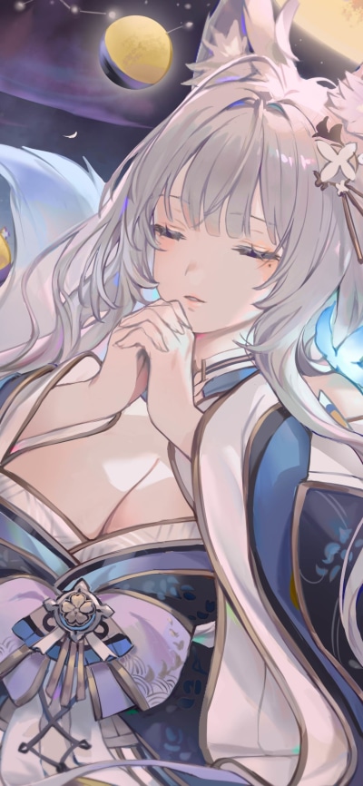 Anime Azur Lane, Shinano (Azur Lane), 1080x2340