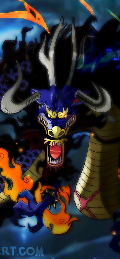 Anime One Piece, Kaido (One Piece), 1080x2340