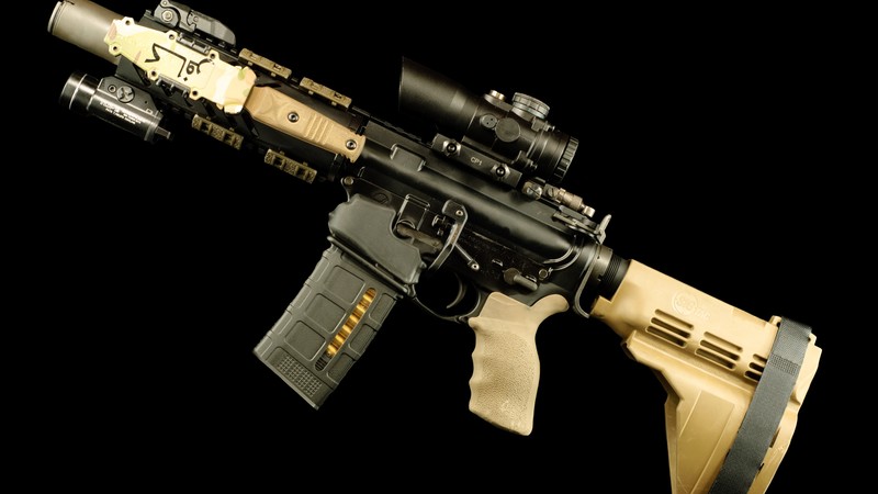 AR-15 rifle, 5, 56×45, U.S. Army