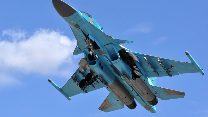 Sukhoi Su-34, fighter aircraft, Russian army, air force, Russia