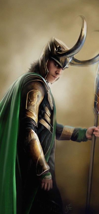 Movie The Avengers, Loki (Marvel Comics), Tom Hiddleston, 1080x2340