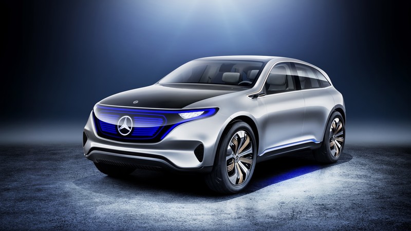 Mercedes Generation EQ, electric cars, paris auto show 2016, crossover