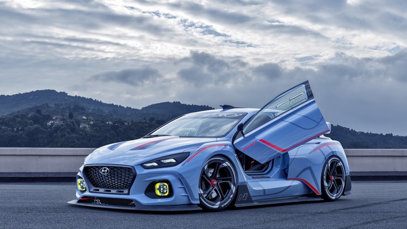 Hyundai RN30, paris auto show 2016, hatchback
