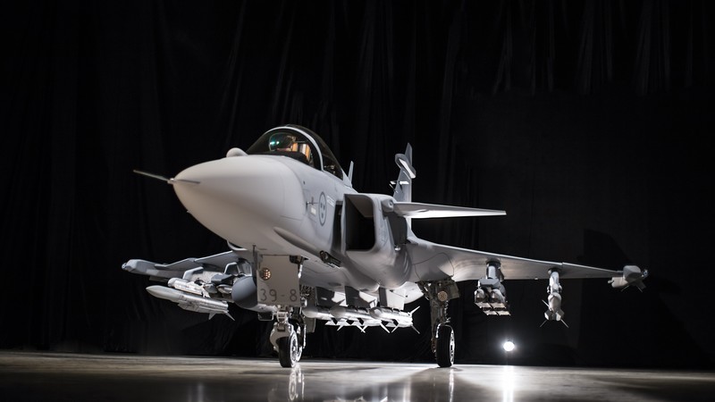 JAS-39E Gripen, fighter aircraft, Swedish Air Force